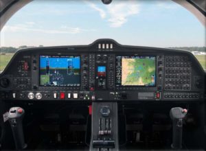 Cockpit of a FADEC airplane -- all digiital.